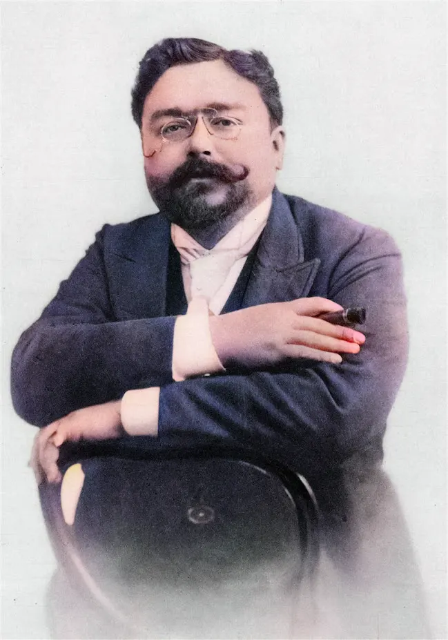 Isaac Albéniz hacia 1890